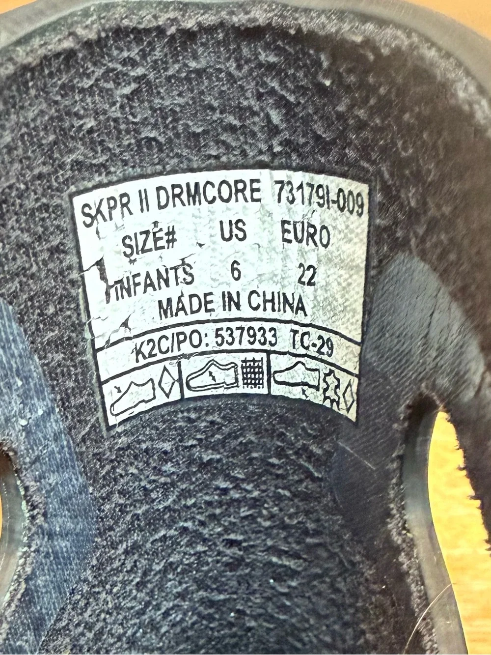 Bogs Skipper II Dreamcore Space Black Multi Rain Boots Waterproof Sz 6